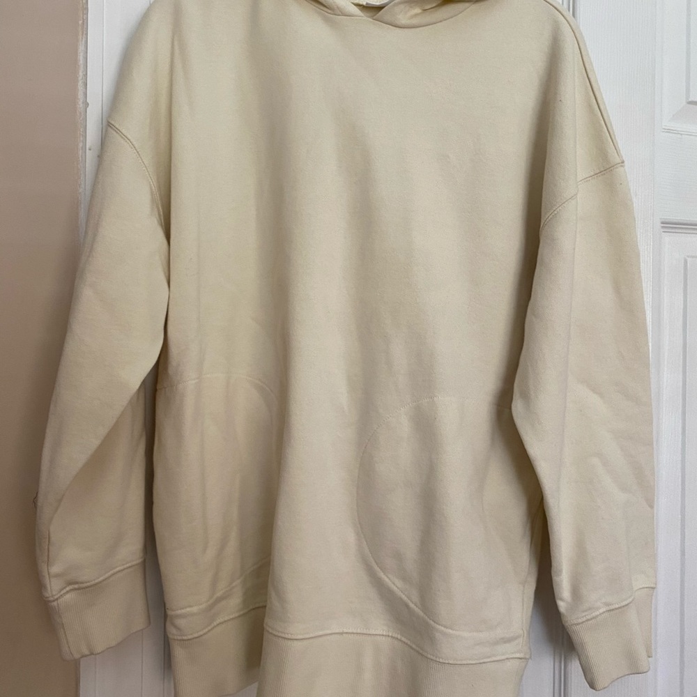 Cream hoodie new with tag!